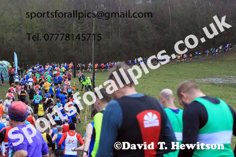 Senior mens 2022 North Eastern Harrier League, Thornley Farm, Peterlee, County Durham. Photo: David T. Hewitson/Sports for All Pics